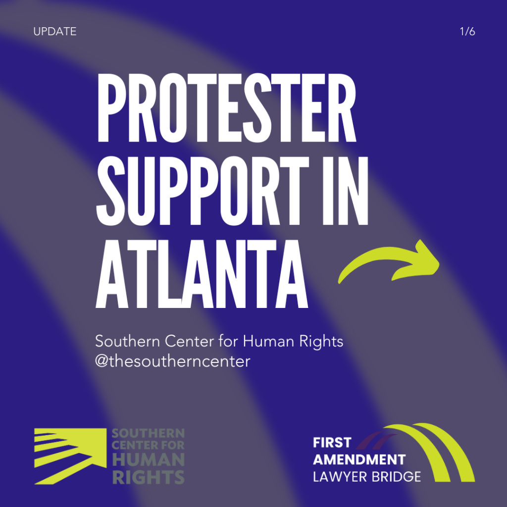 Protecting Dissent: SCHR Launches First Amendment Lawyer Bridge