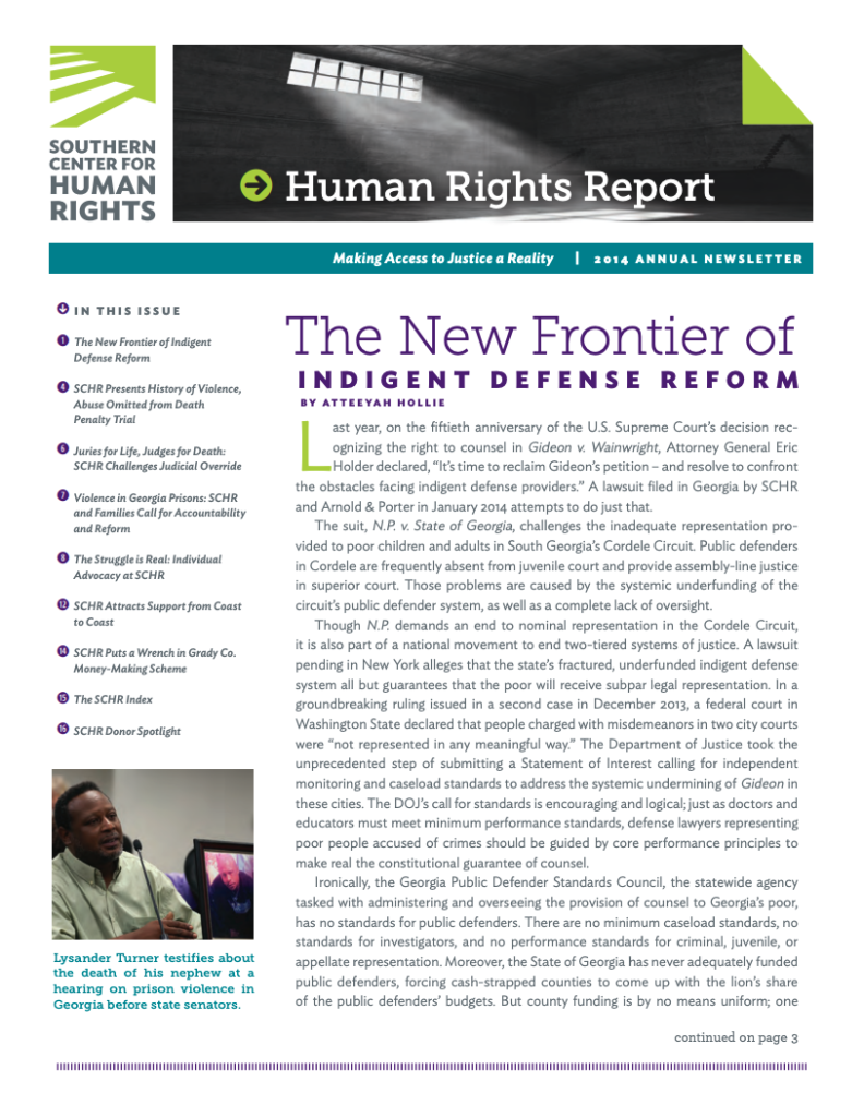 The Human Rights Report 2014